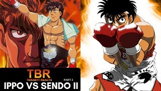 IPPO GOING FOR THE W IPPO VS SENDO HAJIME NO IPPO 7275 SUPER REACTION PART 2 [upl. by Shelley]