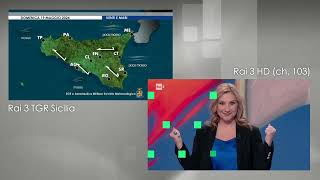 Rai 3 • cambio SDHD dopo TGR e confronto con ch 103 [upl. by Assirhc]