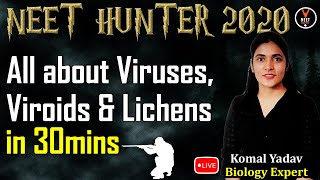 Biological Classification Class 11  Viruses Viroids amp Lichen  NEET 2020 Preparation NEET Biology [upl. by Nita]