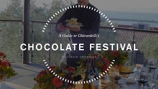 A Guide to Ghirardellis Chocolate Festival [upl. by Ierna]