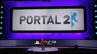 E3 2010 Portal 2 surprise announcement at Sonys press conference [upl. by Anileda387]