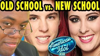 OLD SCHOOL vs NEW SCHOOL w AMERICAN IDOL®  Black Nerd [upl. by Willdon]