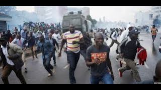 How Angry Kenyans Held Maandamano in Nairobi over Finance Bill [upl. by Anilat469]