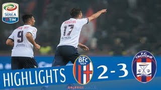 Bologna  Crotone 23  Highlights  Giornata 12  Serie A TIM 201718 [upl. by Enneirdna]