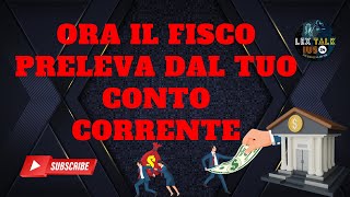 Accesso diretto del fisco al conto corrente nuova riforma fiscale sulla riscossione esattoriale [upl. by Aihsened806]