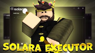 Roblox Executor  How to Exploit on Roblox 2024 Solara Byfron Bypass Keyless PC [upl. by Liek]