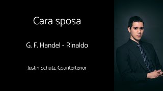 Cara sposa G F Handel Rinaldo  Justin Schütz [upl. by Bello]