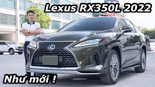 Lexus RX350L 2022 bản 7 chỗ Xanh Terrane Khaki lướt như mới duy nhất trên thị trường [upl. by Gaskin]