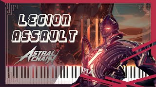 Legion Assault  Astral Chain  Piano Synthesia [upl. by Kela]