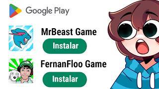 PROBÉ JUEGOS DE YOUTUBERS QUE ESTAN EN LA PLAYSTORE [upl. by Normac]