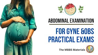 Obstetrics Examination for final year MBBS students  Practical Series by thembbsmaterials OneShot [upl. by Aikahs]