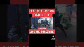 FOLDED LIKE AN OMELETTE cod callofduty mw3 gaming [upl. by Laoj]