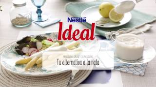 🍽 Mayonesa sin huevo  Nestlé IDEAL [upl. by Noeled]