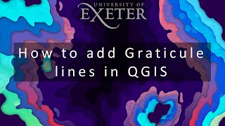 QTutorial 1 How to add lines of Graticule in QGIS [upl. by Derte]