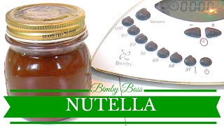 Nutella fatta in Casa  Bimby TM6  TM5 TM31  Thermomix [upl. by Yanarp]