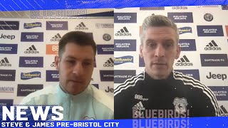 MATCH PREVIEW  BRISTOL CITY vs CARDIFF CITY  STEVE MORISON amp JAMES COLLINS [upl. by Kermit]