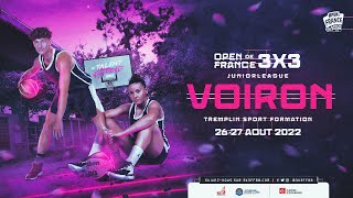 LIVE 🏆 Open de France Juniorleague 3x3 FFBB  JOUR 1 [upl. by Tenom]