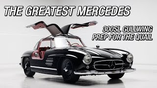 Bruce Meyer’s MercedesBenz 300SL Gullwing  PPF amp Ceramic Coating Prep for The Quail 2022 [upl. by Eelaras]