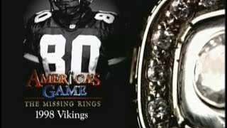 America’s Game “The Missing Rings” 1998 Minnesota Vikings [upl. by Edette]