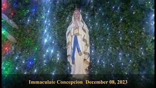 Dec 8 2023 Immaculate Conception Day [upl. by Ahcim905]