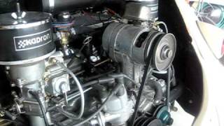 EA81 dual carb engine VW beetle fweem [upl. by Atte61]