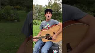 No Rain Blind Melon Cover Button The Busker [upl. by Deirdre]