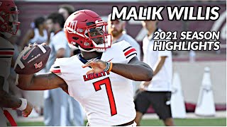 Malik Willis 2021 Senior Highlights [upl. by Newel]