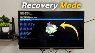 Android TV Hard Reset  Recovery Mode [upl. by Sissel]