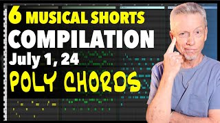 Piano Tricks Polychords 6 Short examples [upl. by Merrick]