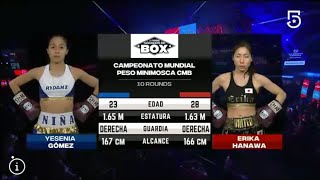 Yesenia Gomez vs Erika Hanawa [upl. by Malvino]