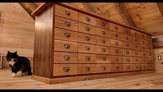 13 sheets of ply wood into 48 Shop Drawers [upl. by Anelehs808]