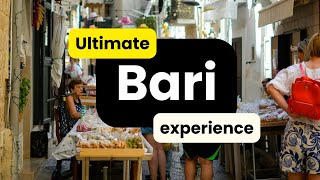 Ultra Vibrant Walking Tour  Bari PUGLIA  Southern Italy [upl. by Gnanmos817]