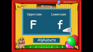 Learn to Write Alphabets for Preschool kids  capital and small letter [upl. by Ecinert]