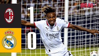 Chukwueze stars in our second US Tour win  AC Milan 10 Real Madrid  Highlights [upl. by Sama]