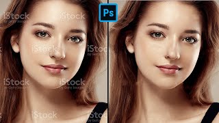 How to Remove Watermarks From Any Image in PHOTOSHOP CC 2020 [upl. by Nemra]