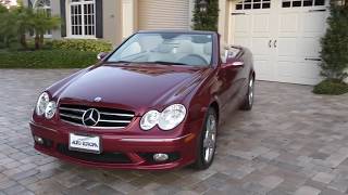 2005 Mercedes Benz CLK500 Cabriolet Review and Test Drive by Bill  Auto Europa Naples [upl. by Paola]