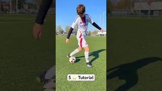 LEARN THIS 5 STAR FOOTBALL SKILL⚽️😱 [upl. by Annaiek]