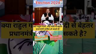 Bjp vs Congress in lok sabha election 2024  2024 election public opinion  shorts shortsfeed bjp [upl. by Anaimad]