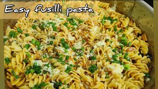 Easy Fusilli Pasta Recipe  How to Make the Perfect Fusilli Pasta at Home  Fusilli Pasta Recipes [upl. by Aleacim715]