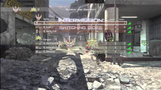 MW2 High Minded Gamebattles Match [upl. by Ayrotal]