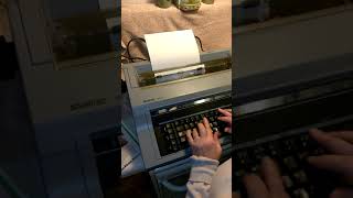 SWINTEC TYPEWRITER [upl. by Bickart]