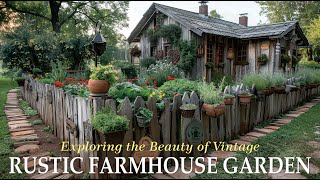 Bringing the Countryside Home Rustic Farmhouse Garden Ideas [upl. by Borroff]