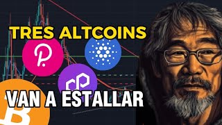 ⚠️POLKADOT CARDANO MATIC ⚠️TRES ALTCOINS MUY BARATAS QUE ESTOY COMPRANDO ANTES DEL BULL RUN⚠️ [upl. by Cybill]