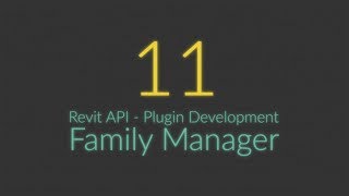 16  Revit API  Family Manager  Preferences and Repository Locations [upl. by Scurlock142]