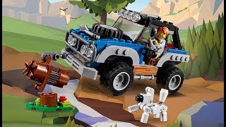 Pack up Your Jeep Set up Camp and Start Your Trip with LEGO® Creator 3in1 Outback Adventures [upl. by Aleibarg]