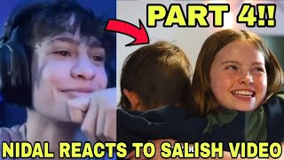 Nidal Wonder REACTS To Salish Matter SURPRISING him After His ACCIDENT On LIVE STREAM 😱😳 PART 4 [upl. by Narib571]