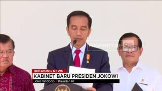 Ini Daftar Nama Kabinet Baru Presiden Jokowi [upl. by Roy]