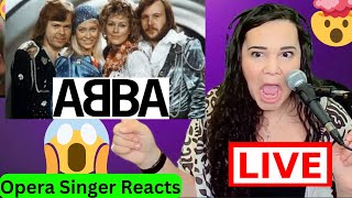 ABBA 💃🎶👑 Dancing Queen 👑 Opera Singer REACTS LIVE 💃🎶👑 [upl. by Warde223]