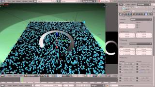 Blender Tutorial  Using Texture Maps to Influence Particles [upl. by Darius97]