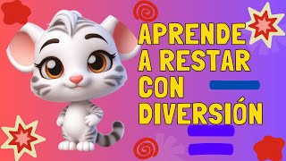 Aprende a restar con diversión [upl. by Ahsienet359]